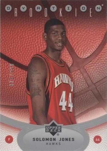 2006-07 Upper Deck Ovation - Solomon Jones #127