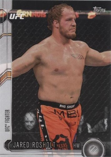 2015 Topps UFC Chronicles - Jared Rosholt #216