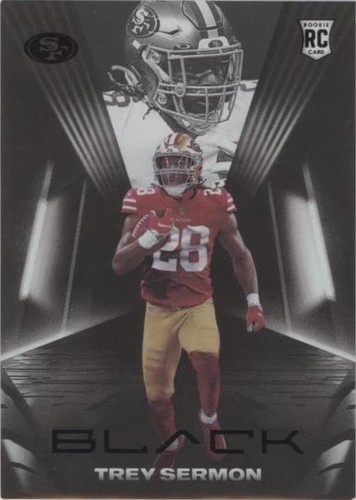 2021 Panini Black Trey Sermon #129