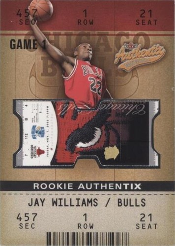 2002-03 Fleer Authentix - Jay Williams #102