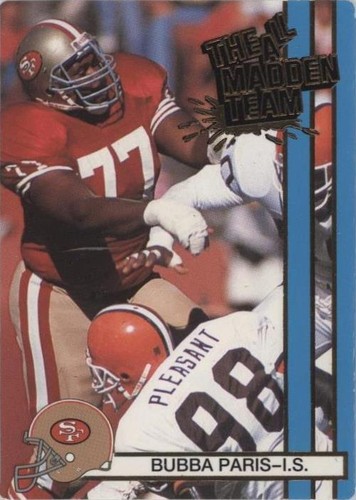 1990 Action Packed The All-Madden Team Bubba Paris #31