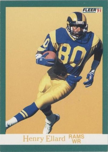 1991 Fleer Henry Ellard #266
