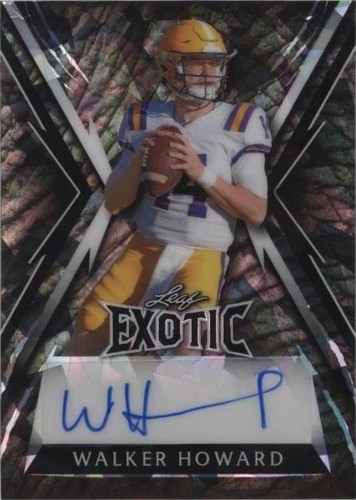2023 Leaf Exotic Walker Howard #BA-WH1