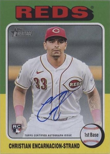 2024 Topps Heritage - Christian Encarnacion-Strand #ROA-CE