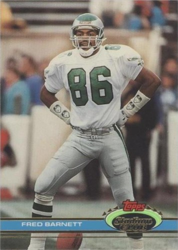 1991 Topps Stadium Club Fred Barnett #473