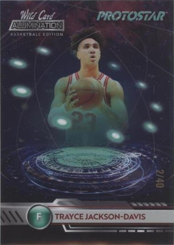 2021-22 Wild Card Alumination - Trayce Jackson-Davis #PS-14