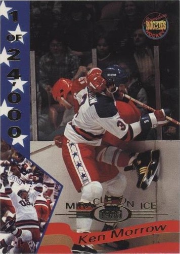 1995 Signature Rookies Miracle on Ice 1980 - Ken Morrow #21