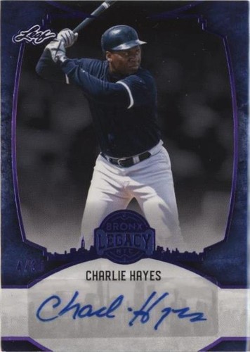 2024 Leaf a Bronx Legacy - Charlie Hayes #BA-CH1