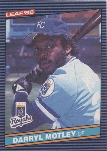 1986 Leaf Canadian - Darryl Motley #95