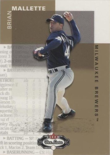 2002 Fleer Box Score - Brian Mallette #131