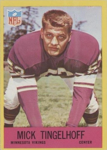 1967 Philadelphia Mick Tingelhoff #107