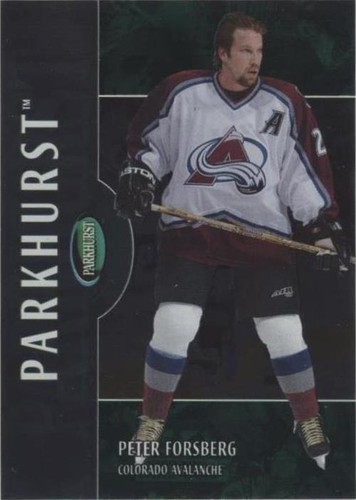 2002-03 In the Game Parkhurst - Peter Forsberg #99
