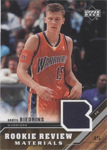 2005-06 Upper Deck - Andris Biedrins #RRM-AB