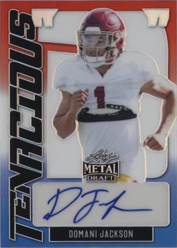 2022 Leaf Metal Draft Domani Jackson #TD-DJ2