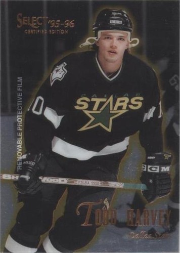 1995-96 Select Certified Edition - Todd Harvey #62