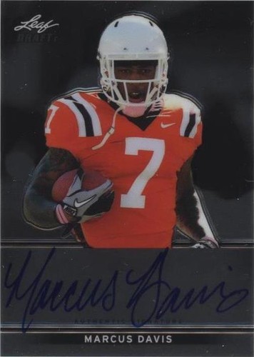 2013 Leaf Metal Draft Marcus Davis #BA-MD1
