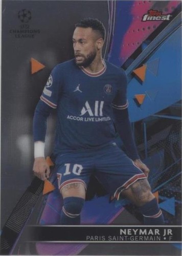 2021-22 Topps Finest UCL Neymar Jr. #25