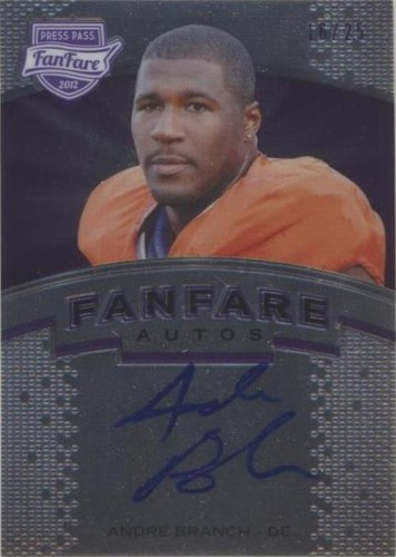 2012 Press Pass Fanfare Andre Branch #FF-AB