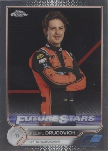 2022 Topps Chrome Formula 1 - Felipe Drugovich #87