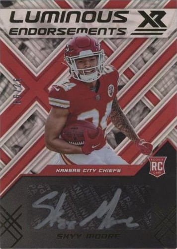 2022 Panini XR Skyy Moore #LUM-SM