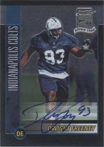 2002 Bowman Chrome Dwight Freeney #227