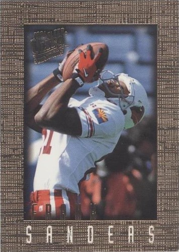 1996 Fleer Ultra Sensations Frank Sanders #2