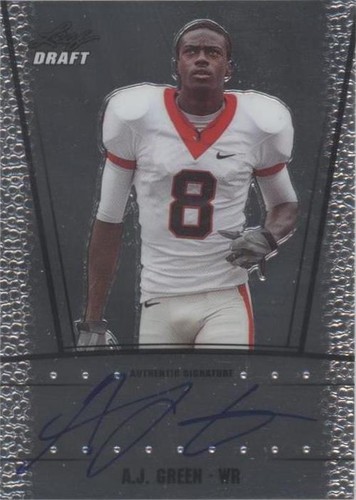 2011 Leaf Metal Draft A.J. Green #RC-AJG