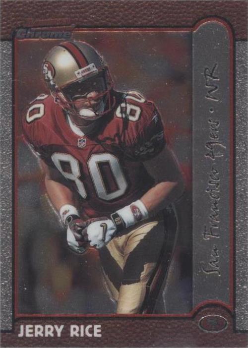 1999 Bowman Chrome Jerry Rice #120