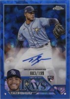 2023 Topps Chrome Update Series Sapphire Edition - Taj Bradley #USA-TBR