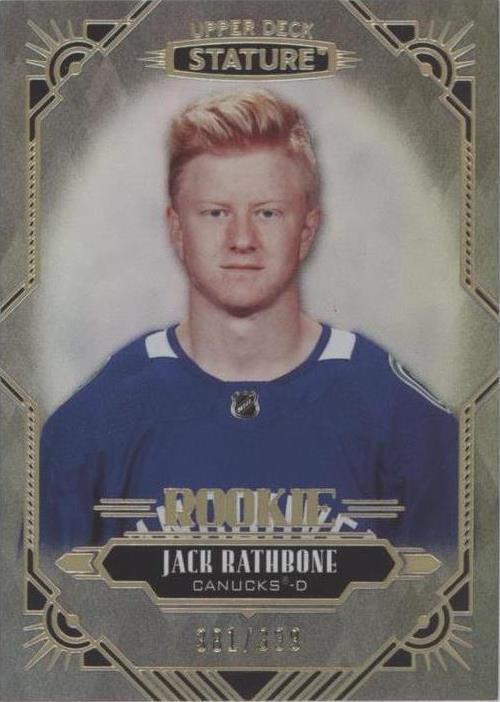 2020-21 Upper Deck Stature - Jack Rathbone #117