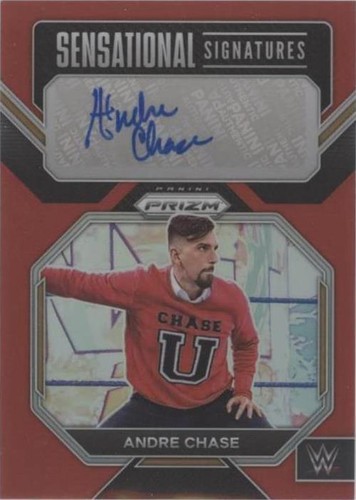 2023 Panini Prizm WWE - Andre Chase #SN-ACH