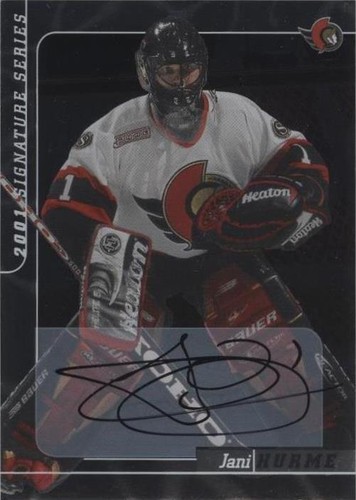 2000-01 In the Game Be A Player Signature Series - Jani Hurme #227