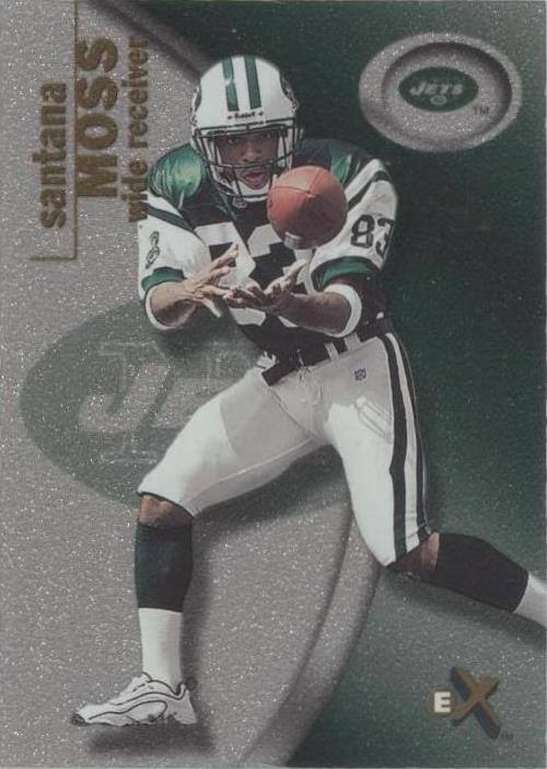 2001 Fleer E-X Santana Moss #120