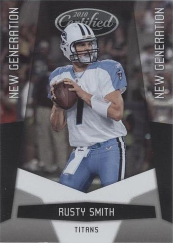 2010 Certified Rusty Smith #257