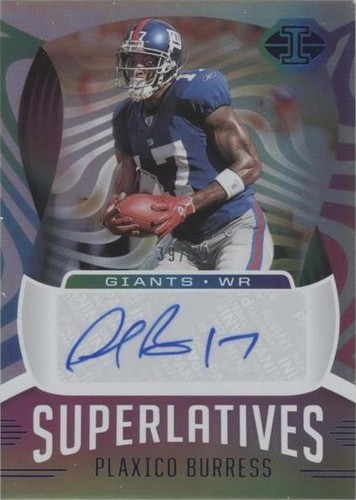 2021 Panini Illusions Plaxico Burress #SU-2