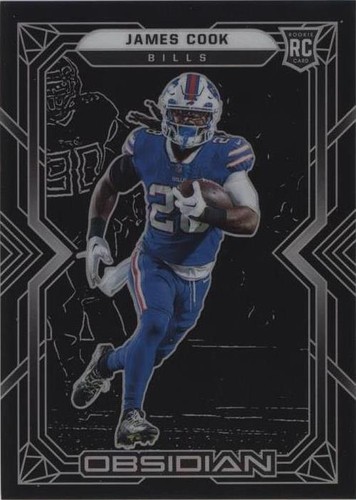2022 Panini Obsidian James Cook #109