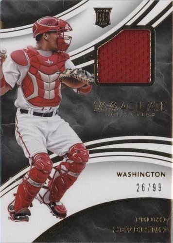 2016 Panini Immaculate Collection - Pedro Severino #IS-PS