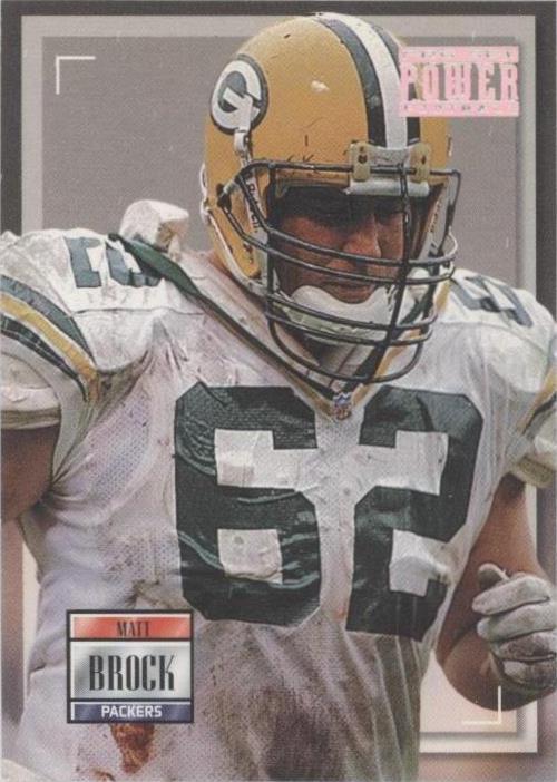 1993 Pro Set Power Matt Brock #62