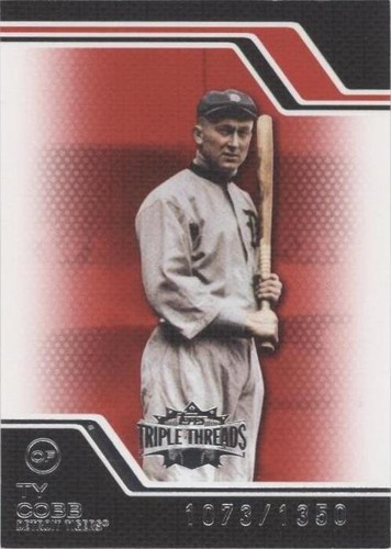 2008 Topps Triple Threads - Ty Cobb #96