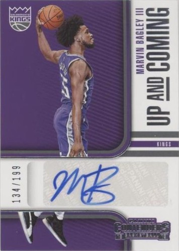 2018-19 Panini Contenders - Marvin Bagley III #UC-MB3