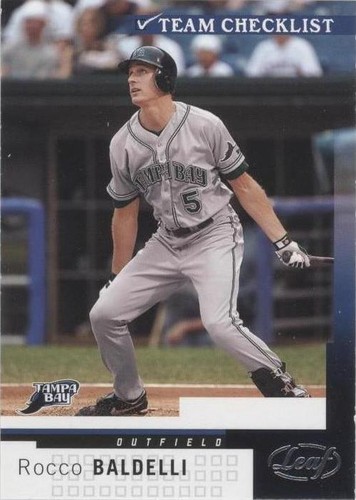 2004 Leaf - Rocco Baldelli #283