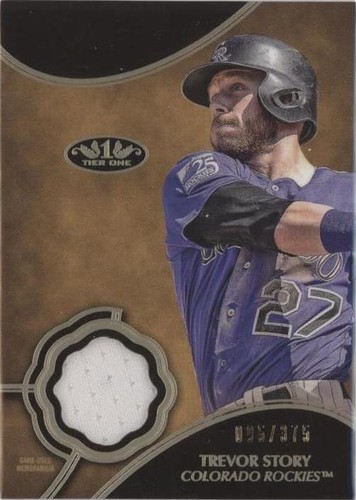 2019 Topps Tier One - Trevor Story #T1R-TST
