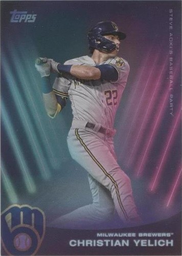 2022 Topps X Steve Aoki - Christian Yelich #109