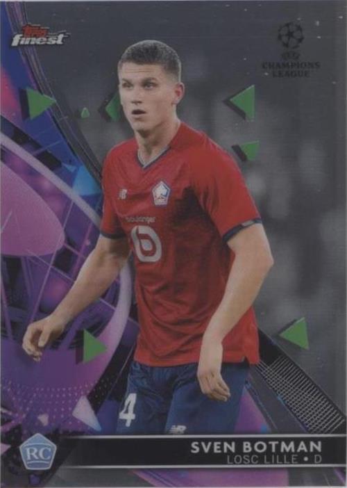 2021-22 Topps Finest UCL Sven Botman #71