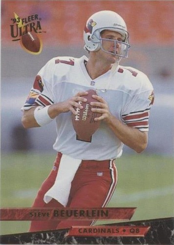 1993 Fleer Ultra Steve Beuerlein #372