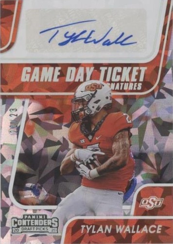2021 Panini Contenders Draft Picks Tylan Wallace #GTS-TW