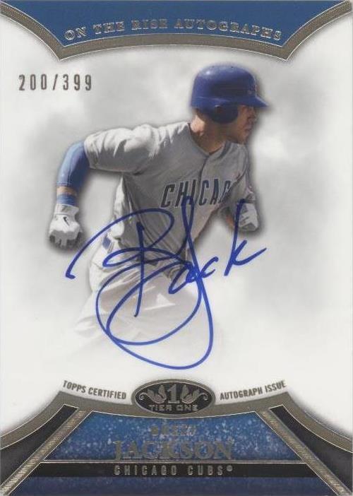 2013 Topps Tier One - Brett Jackson #ORA-BJ2