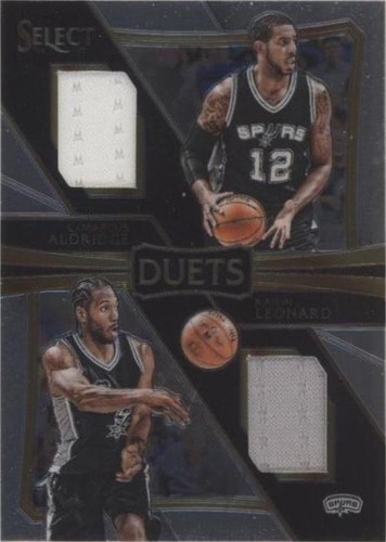 2016-17 Panini Select #288 Kawhi Leonard SILVER Courtside