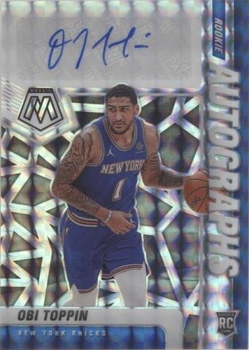 2020-21 Panini Mosaic - Obi Toppin #RA-OBI