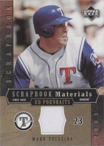 2005 Upper Deck Portraits - Mark Teixeira #SM-MT